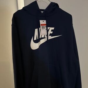 NWT Nike sweatshirt Navy Soft and Cozy!! Size Large